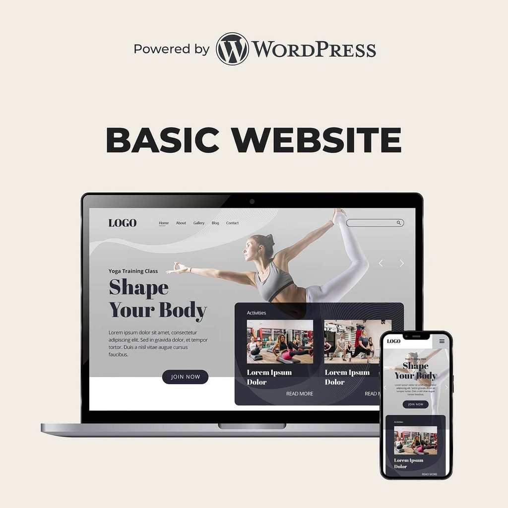 WordPress Basic Website