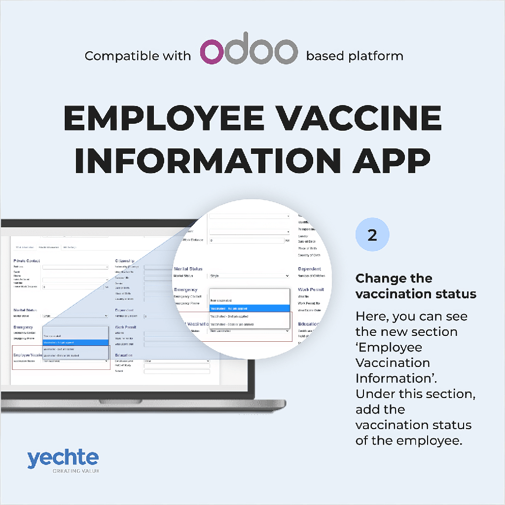 Employee Vaccine Information Odoo App