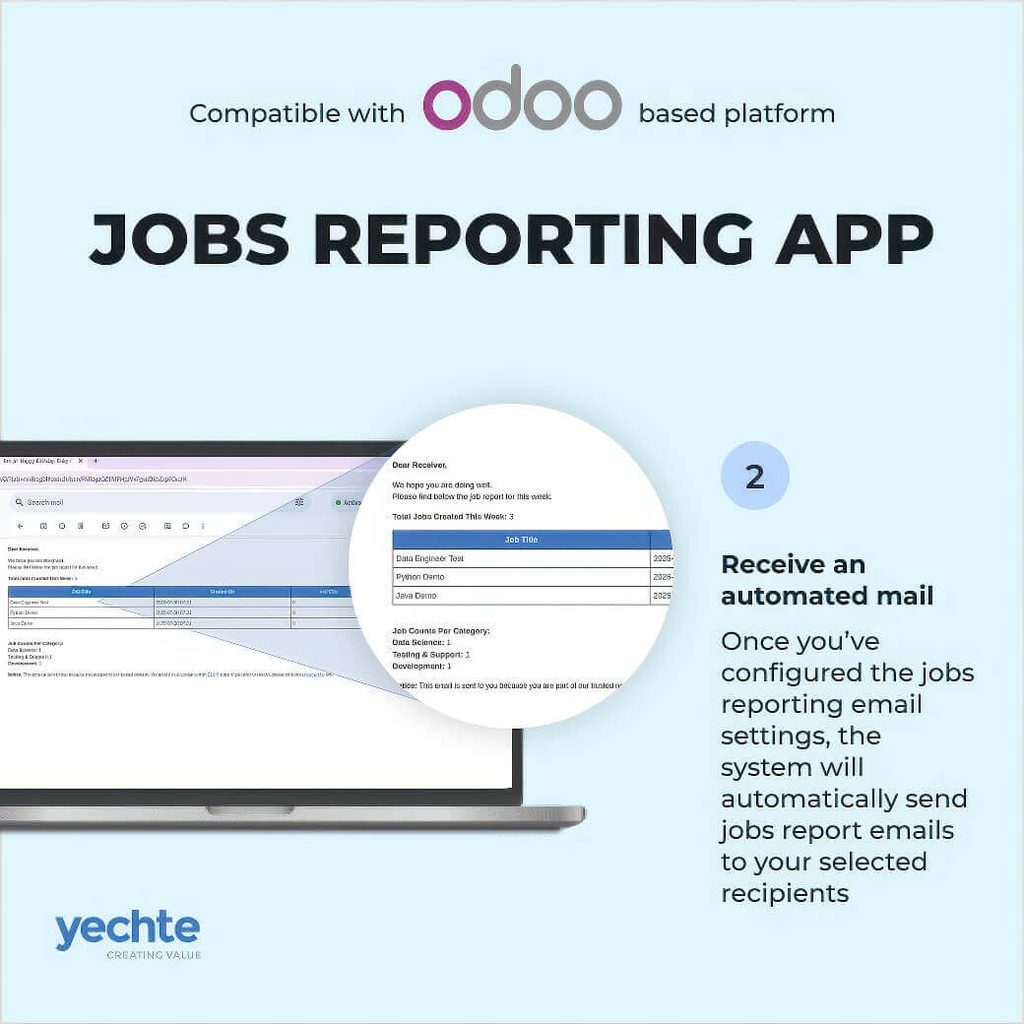 Jobs Reporting App