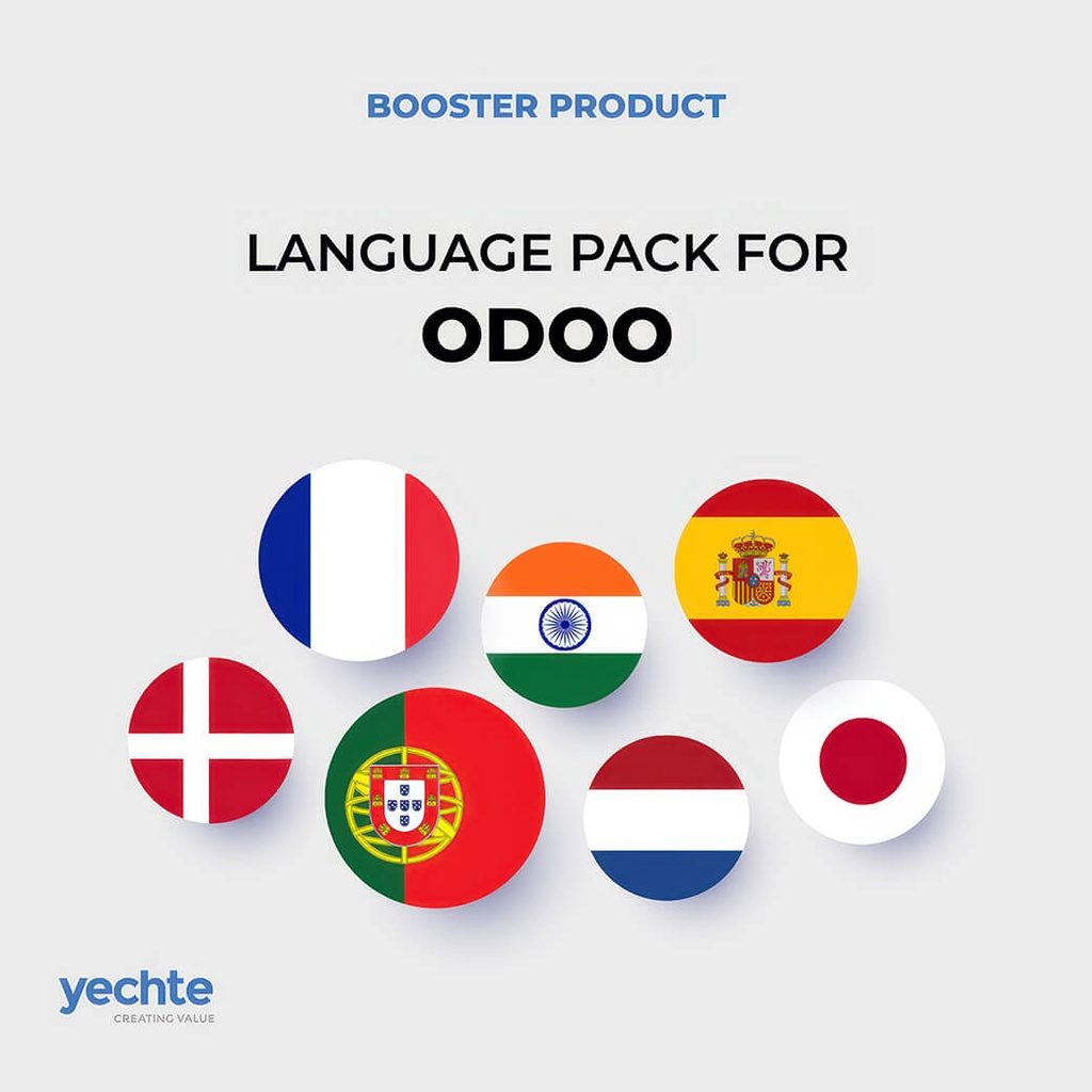 Extra language for your Odoo website