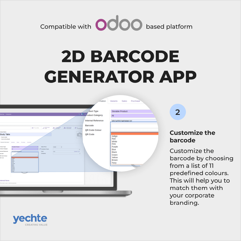 2D Barcode Generator App