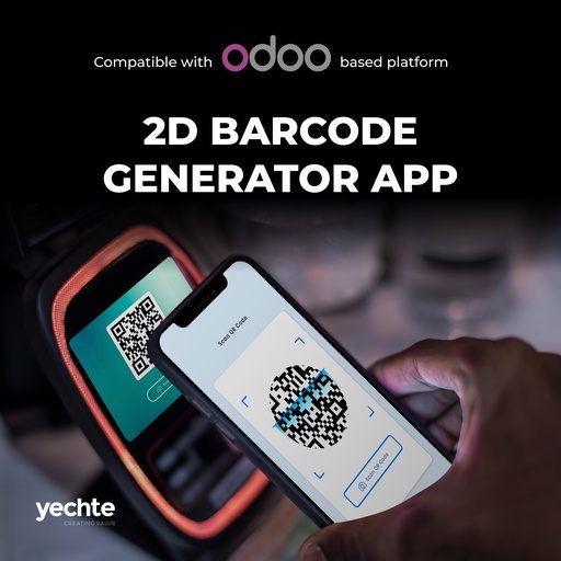 2D Barcode Generator App (No Installation (free), 1 Month Support (free))